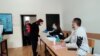 Votimi në Mitrovicë të Veriut më 21 qershor, 2020. 