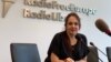 Cristina Cernei la sediul Europei Libere de la Praga