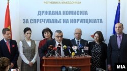 Горан Миленков додека беше претседател на Антикорупциската комисија