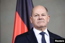 Kancelari gjerman Olaf Scholz.