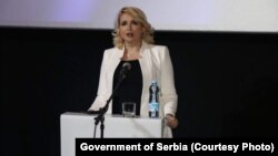 Ministarka za rad, zapošljavanje, boračka i socijalna pitanja Srbije Darija Kisić Tepavčević