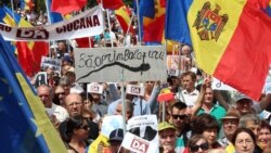 Un nou protest la Chișinău împotriva invalidării alegerilor pentru primărie