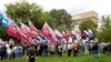 Митинг оппозиции закончился задержанием его участников