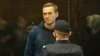 Російський опозиційний лідер Олексій Навальний у суді. 2 лютого 2021 року. Москва, Росія
