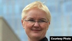 Депортированная из Узбекистана немецкая журналистка Эдда Шлагер.