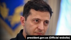 Presidenti ukrainas, Volodymyr Zelenskiy.