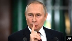 Presidenti rus, Vladimir Putin. 