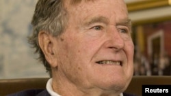 George H.W. Bush volt amerikai elnök 2012 márciusában.