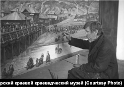 Karatanov festi Csalnikov temetését 1935-ben.