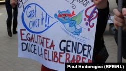 Marș împotriva discriminării în bază de gen, Martie 2011