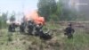 Десантники вчили журналістів пошуку розтяжок та евакуації поранених
