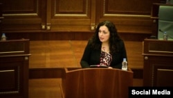 Vjosa Osmani, kandidate e LDK-së për kryeministre