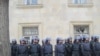Полиция в центре Баку, 17 апреля 2011