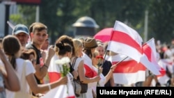 Protestat në Bjellorusi. 