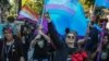 Montenegro -- LGBT pride (gay) in Podgorica, October 16, 2021.