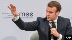 Presidenti francez, Emmanuel Macron. 
