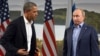 Президент США Барак Обама (ліворуч) і керівник Росії Володимир Путін (архівне фото)