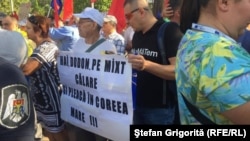 La protestele de la Chișinău