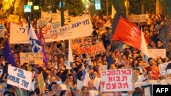 Акция социального протеста в Израиле, 13 августа 2011 