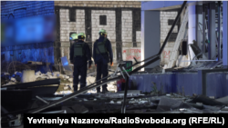 Pasojat e sulmt në qytetin e Zaporizhjës më 10 dhjetor.