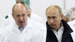 Евгений Пригожин с руския президент Владимир Путинн