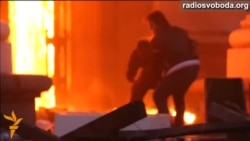 Пажар у Доме прафсаюзаў у Адэсе