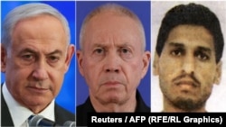 S lijeva nadesno: Benjamin Netanyahu, Yoav Gallant i Ibrahim el Masri