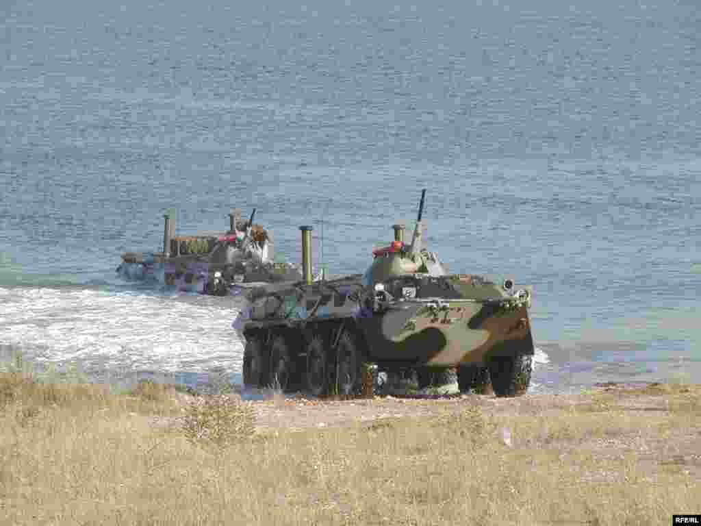 Совместные учения ВМФ Украины и НАТО в Крыму, 24 июля 2008