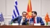 Поранешните премиери Алексис Ципрас и Зоран Заев во Скопје , 20 јули 2020
