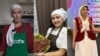 Balról jobbra: Akbilek Abdirova, Karligas Bahit és Ajgerim Omirzakova