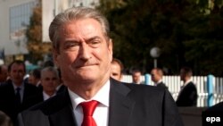 Поранешниот албански претседател и премиер и екс лидер на Демократската партија, Сали Бериша.