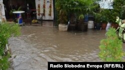 Поплава во Охрид. 
