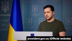 Presidenti ukrainas, Volodymyr Zelensky.