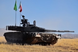 Një tank i modelit Karrar.