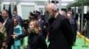 Kryeministrja e Italisë, Giorgia Meloni, dhe kryeministri shqiptar Edi Rama, inspektojnë punimet në qendrën për pranimin dhe strehimin e emigrantëve në Shëngjin, Shqipëri, 5 qershor 2024. 