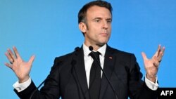 Президентът на Франция Еманюел Макрон
