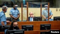 Ратко Младиќ во Меѓународниот суд во Хаг 