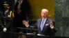 Američki predsjednik Joe Biden obraća se na 76. sjednici Generalne skupštine UN u Njujorku, 21. septembra 2021. 