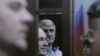 Подсудимые Ходорковский и Лебедев в Хамовническом суде в день вынесения приговора по их второму уголовному делу