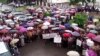 "Пикет" около офиса "Комитета против пыток"