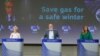 Ursula von der Leyen, Frans Timmermans és Kadri Simson brüsszeli sajtótájékoztatója 2022. július 20-án