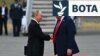 Presidenti rus, Vladimir Putin, dhe presidenti amerikan, Donald Trump. Alaskë, 15 gusht 2025. 