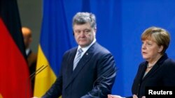 Петро Порошенко і Анґела Меркель (фото архівне)
