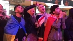 Як беларусы сьвяткавалі выхад Naviband у фінал Эўравізіі