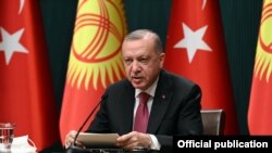 Presidenti i Turqisë, Recep Tayyip Erdogan.