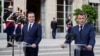 Kryeministri i Kosovës, Albin Kurti në takim me presidentin francez, Emmanuel Macron, në të kaluarën.
