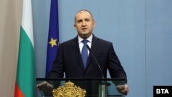 Бугарскиот претседател Румен Радев.
