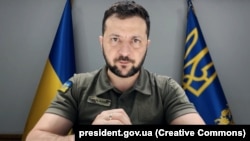 Președintele Ucrainei Volodimir Zelenski, Kiev, 8 august 2022.