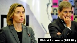 Federica Mogherini dhe Johannes Hahn