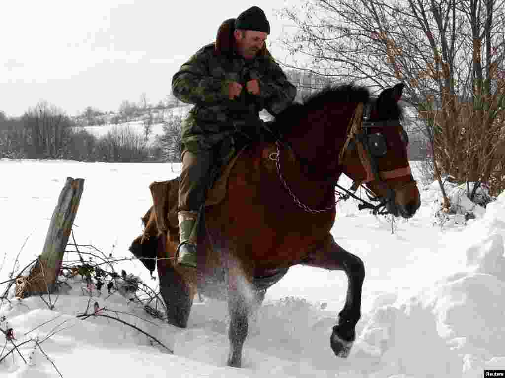 Srbija - Vrapče, 01.02.2012. Foto: AFP / Saša Đorđević 